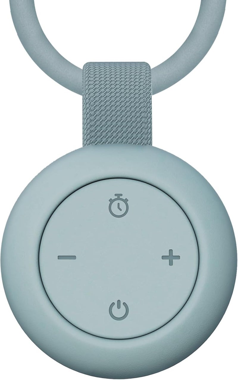 jaroco Portable Baby Sound Machine [White Noise for Babies Kids Adults][Sleep Soother][Timer Function][12 Soothing Sounds] 15 Hours Battery Life, Registry Gift,Shower,Clips on Baby Stroller.Slate - Image 1